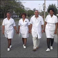 Кубинские врачи в Тарара